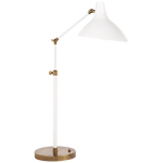 Featuring Charlton Table Lamp by Visual Comfort at Amethyst Home. We love the hand-rubbed antique brass matched with either plaster white or black in this Charlton Table Lamp. This is the perfect lamp for your office, bedroom, or other space needing controlled light. 
Overall Dimensions: 9.5" L x 9.5" W x 27" HWeight: 8 lbs..  Amethyst Home provides interior design, new home construction design consulting, vintage area rugs, and lighting in the Winter Garden metro area.