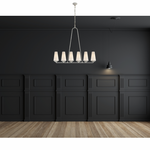 Featuring Fontaine Linear Chandelier by Visual Comfort at Amethyst Home. We love the textured look of this Fontaine Linear Chandelier. Hang over your dining room table or island to elevate the space!
Overall Dimensions: 45.25" L x 45.25" W x 39" HWeight: 11 lbs..  Amethyst Home provides interior design, new home construction design consulting, vintage area rugs, and lighting in the Nashville metro area.