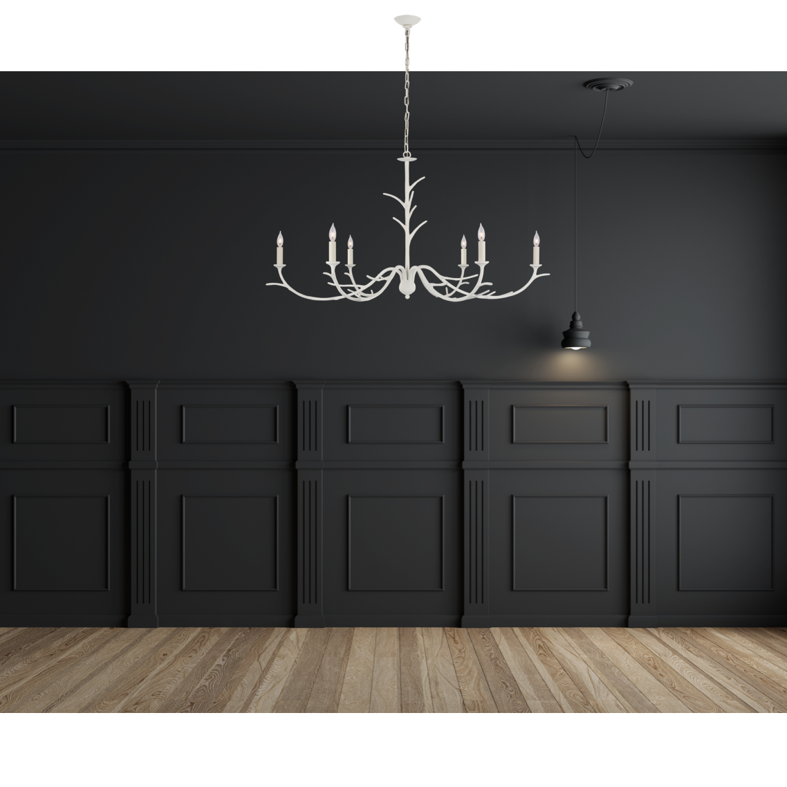 Featuring Iberia Large Chandelier by Visual Comfort at Amethyst Home. A mix between our favorite Spider Chandelier and Silva Chandelier, this Iberia Large Chandelier will bring a warm, elegant look to any space!
Overall Dimensions: 57" L x  57" W x 30" HWeight: 16 lbs.  Amethyst Home provides interior design, new home construction design consulting, vintage area rugs, and lighting in the Miami metro area.