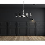 Featuring Iberia Large Chandelier by Visual Comfort at Amethyst Home. A mix between our favorite Spider Chandelier and Silva Chandelier, this Iberia Large Chandelier will bring a warm, elegant look to any space!
Overall Dimensions: 57" L x  57" W x 30" HWeight: 16 lbs.  Amethyst Home provides interior design, new home construction design consulting, vintage area rugs, and lighting in the Miami metro area.