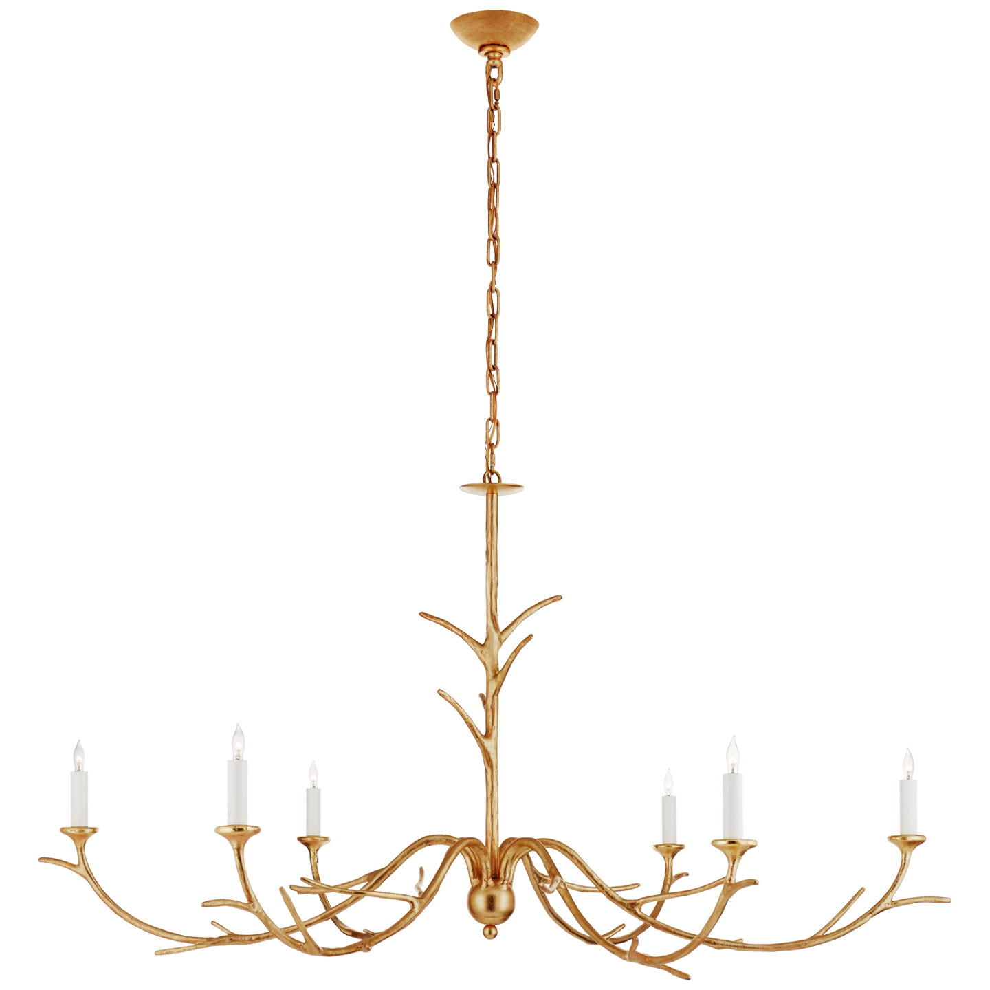 Featuring Iberia Large Chandelier by Visual Comfort at Amethyst Home. A mix between our favorite Spider Chandelier and Silva Chandelier, this Iberia Large Chandelier will bring a warm, elegant look to any space!
Overall Dimensions: 57" L x  57" W x 30" HWeight: 16 lbs.  Amethyst Home provides interior design, new home construction design consulting, vintage area rugs, and lighting in the Portland metro area.
