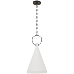 Featuring Limoges Tall Pendant by Visual Comfort at Amethyst Home. We love the finish on this Limoges Tall Pendant by Visual Comfort. This would look gorgeous over a kitchen island, kitchen sink, or other area needing extra light. 
Overall Dimensions: 13.5" L x 13.5" W x 25.75" HWeight: 6 lbs..  Amethyst Home provides interior design, new home construction design consulting, vintage area rugs, and lighting in the Washington metro area.