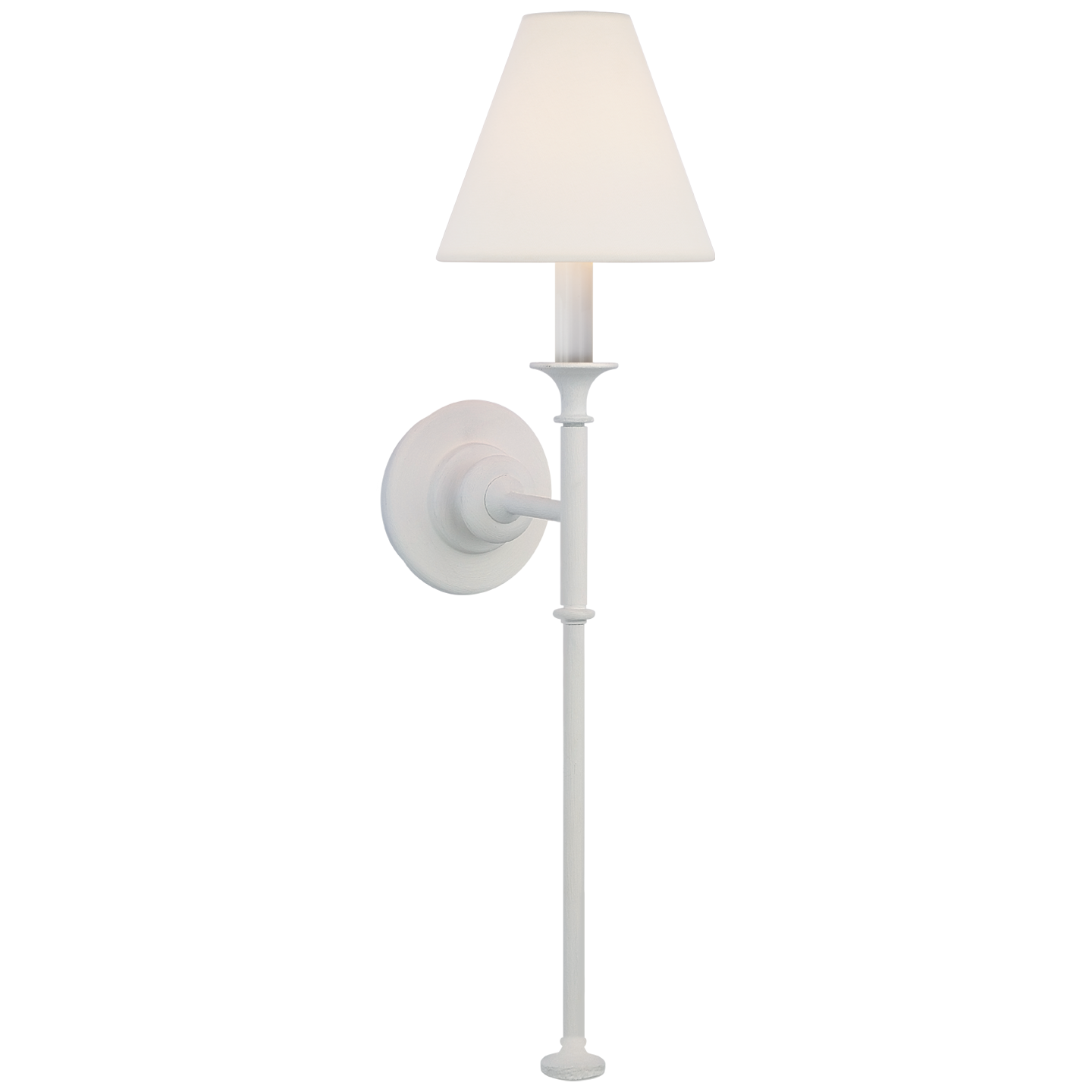 Featuring Piaf Large Tail Sconce by Visual Comfort at Amethyst Home. This long, knobby Piaf Large Tail Sconce is the perfect detail to add to any living room, bedroom, or other space needing an extra source of light!
Overall Dimensions: 7.5" L x 7.5" W x 19.25" HWeight: 4 lbs.  Amethyst Home provides interior design, new home construction design consulting, vintage area rugs, and lighting in the Omaha metro area.