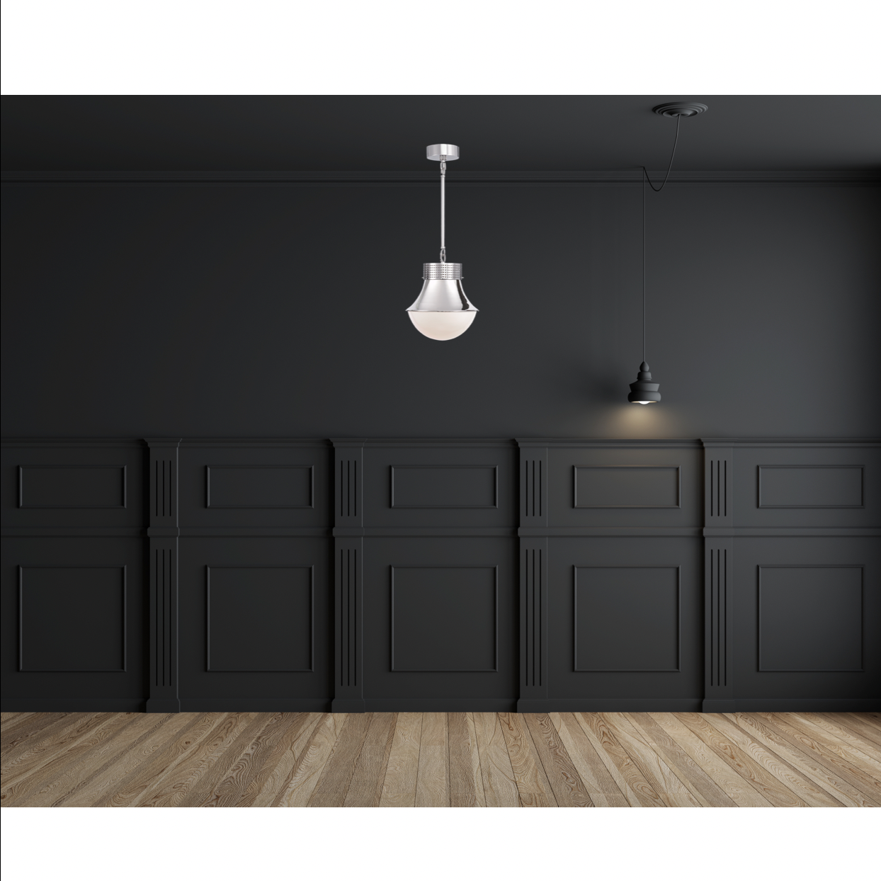 Featuring Precision Small Pendant by Visual Comfort at Amethyst Home. This Precision Small Pendant has a gorgeous white glass shade that brings a clean, bright light to any space. We'd love to see this hung over a kitchen sink, island, or other area. 
Overall Dimensions: 10" L x 10" W x 51" HWeight: 9 lbs..  Amethyst Home provides interior design, new home construction design consulting, vintage area rugs, and lighting in the Alpharetta metro area.