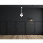 Featuring Precision Small Pendant by Visual Comfort at Amethyst Home. This Precision Small Pendant has a gorgeous white glass shade that brings a clean, bright light to any space. We'd love to see this hung over a kitchen sink, island, or other area. 
Overall Dimensions: 10" L x 10" W x 51" HWeight: 9 lbs..  Amethyst Home provides interior design, new home construction design consulting, vintage area rugs, and lighting in the Alpharetta metro area.